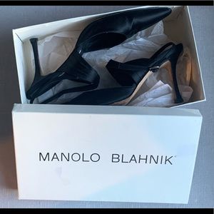 Manila Blahnik heels size 40.5 or 10b